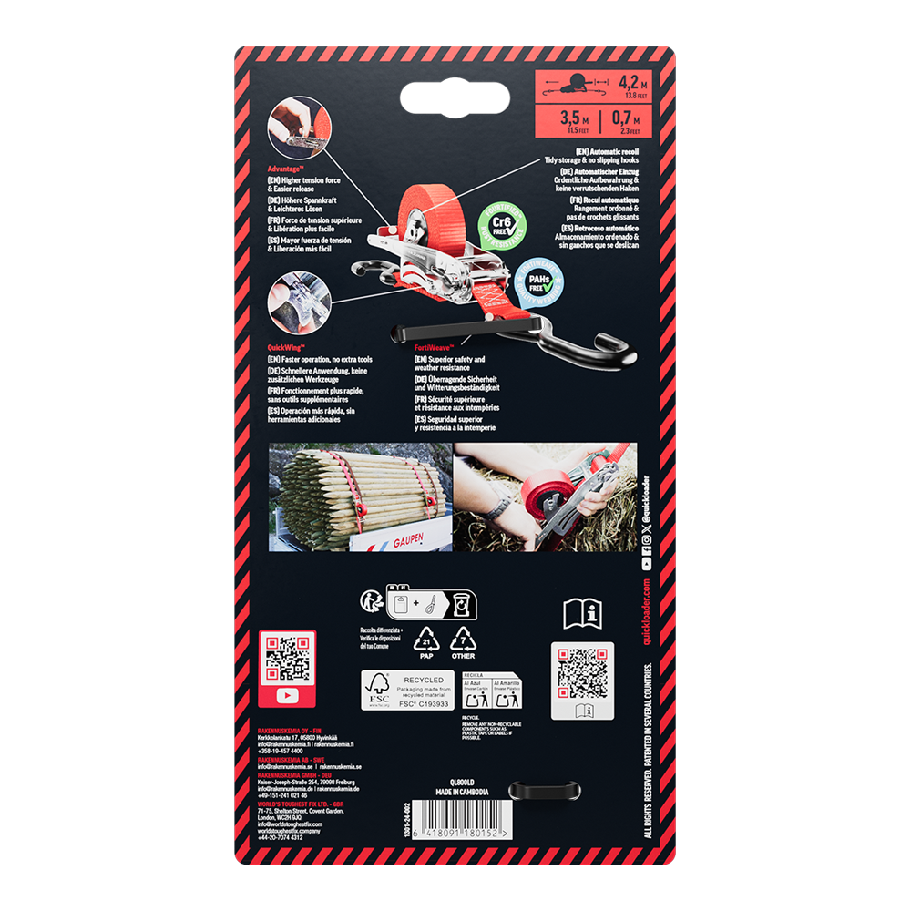 RETRACTABLE 800KG 4,2M